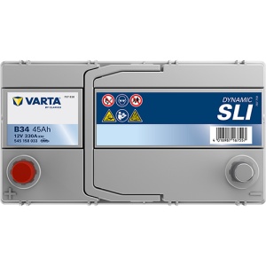 Akumulator 45Ah 330A B34 VARTA DYNAMIC SLI - Img 3