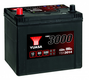 Akumulator 60Ah 500A Yuasa YBX3000 YBX3014 - Img 2