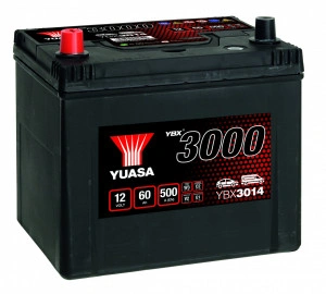 Akumulator 60Ah 500A Yuasa YBX3000 YBX3014 - Img 2