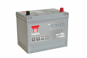 Akumulator 75Ah 650A Yuasa YBX5000 series YBX5068 - Img 2