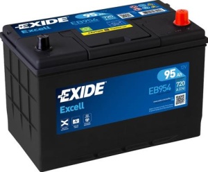 Akumulator 95Ah 760A EB954 Exide Excell