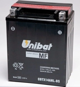 Akumulator CBTX14AHL-BS 12Ah 210A Unibat MOTO-MF