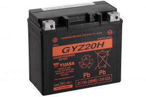 Akumulator GYZ20H 20Ah 320A Yuasa GYZ high performance maintenance free AGM