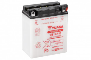 Akumulator YB12A-B 12Ah 150A Yuasa YuMicron - Img 2
