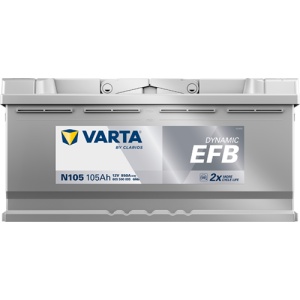 Akumulator 105Ah 950A N105 VARTA DYNAMIC EFB - Img 2