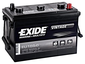 Akumulator 165 (6V)Ah 900A EU165-6 Exide Vintage