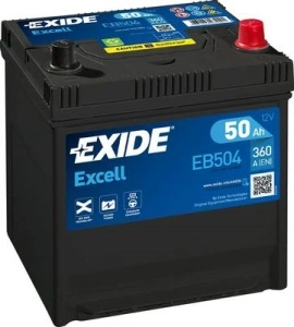 Akumulator 50Ah 360A EB504 Exide Excell