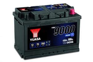 Akumulator 70Ah 760A Yuasa YBX9000 Series YBX9096