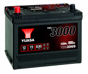 Akumulator 72Ah 630A Yuasa YBX3000 YBX3069 - Img 2