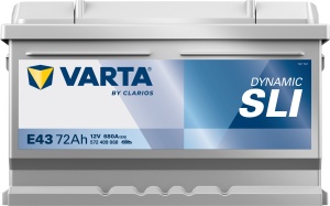 Akumulator 72Ah 680A E43 VARTA DYNAMIC SLI - Img 2