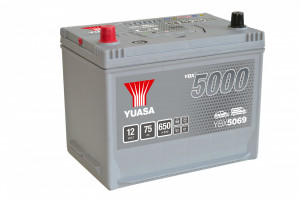 Akumulator 75Ah 650A Yuasa YBX5000 series YBX5069 - Img 2