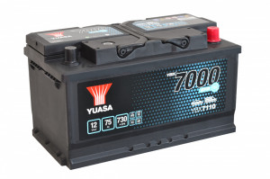Akumulator 75Ah 730A Yuasa YBX7000 series YBX7110 - Img 2