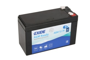 Akumulator AGM12-7 6Ah 100A Exide AGM Ready