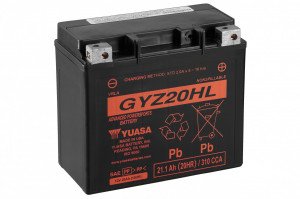 Akumulator GYZ20HL 20Ah 320A Yuasa GYZ high performance maintenance free AGM - Img 2