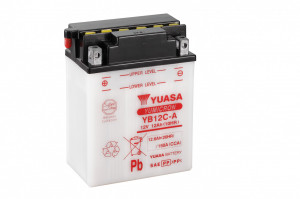 Akumulator YB12C-A 12Ah 150A Yuasa YuMicron - Img 2