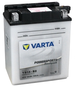 Akumulator YB14-B2 (CB14-B2) 14Ah 190A Varta POWERSPORTS Freshpack