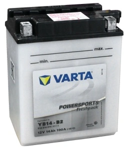 Akumulator YB14-B2 (CB14-B2) 14Ah 190A Varta POWERSPORTS Freshpack