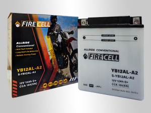 Akumualtor YB12AL-A2 12Ah 155A Firecell AllRide Conventional - Img 3