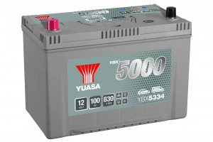 Akumulator 100Ah 830A Yuasa YBX5000 series YBX5334