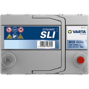 Akumulator 40Ah 330A A13 VARTA DYNAMIC SLI - Img 3