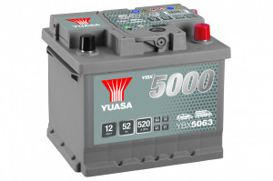 Akumulator 52Ah 520A Yuasa YBX5000 series YBX5063 - Img 2