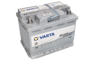Akumulator 60Ah 680A A8 Varta SILVER dynamic AGM