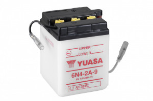Akumulator 6N4-2A-9 4Ah A Yuasa Conventional 6 Volt - Img 2