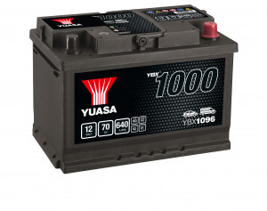 Akumulator 70Ah 640A Yuasa YBX1000 YBX1096 - Img 1