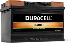 Akumulator 72Ah 660A DS72L Duracell Starter