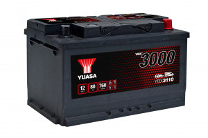 Akumulator 80Ah 760A Yuasa YBX3000 YBX3110