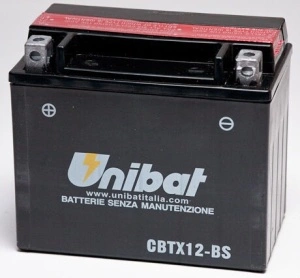 Akumulator CBTX12-BS 10Ah 180A Unibat MOTO-MF