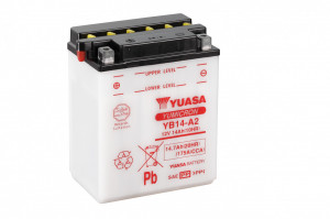 Akumulator YB14-A2 14Ah 175A Yuasa YuMicron - Img 2