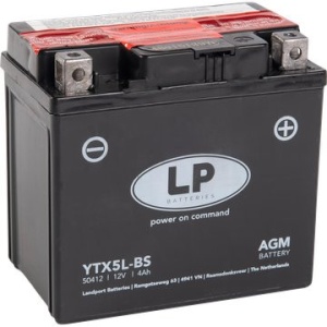 Akumulator YTX5L-BS 4Ah 80A Landport AGM - Img 2