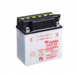 Akumulator 12N7D-3B 7Ah 70A Yuasa Conventional - Img 2