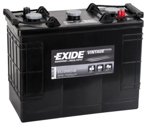Akumulator 260 (6V)Ah 1300A EU260-6 Exide Vintage