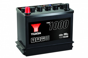 Akumulator 35Ah 330A Yuasa YBX1000 YBX1038 - Img 2