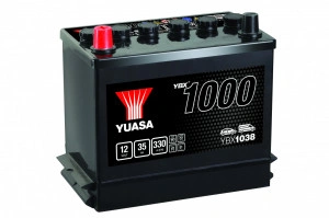 Akumulator 35Ah 330A Yuasa YBX1000 YBX1038 - Img 2