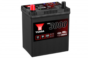 Akumulator 36Ah 330A Yuasa YBX3000 YBX3055 - Img 1