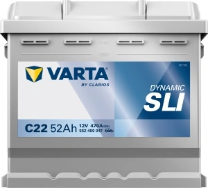 Akumulator 52Ah 470A C22 VARTA DYNAMIC SLI - Img 2