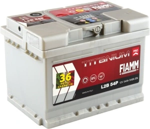 Akumulator 54Ah 540A L2B54P FIAMM Titanium PRO