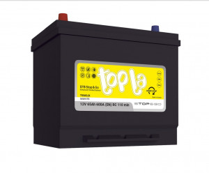 Akumulator 60Ah 600A 112160 Topla EFB Stop & Go