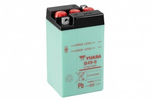 Akumulator B49-6 8Ah A Yuasa Conventional 6 Volt - Img 2
