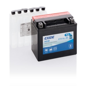 Akumulator ETX14L-BS 12Ah 200A Exide AGM