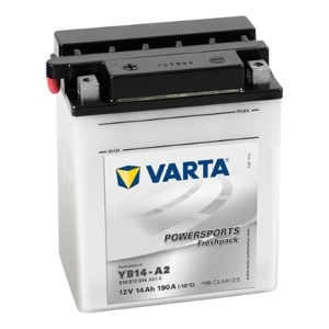 Akumulator YB14-A2 (CB14-A2) 14Ah 190A Varta POWERSPORTS Freshpack