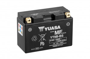 Akumulator YT9B-BS 8Ah 120A Yuasa YT maintenance free AGM