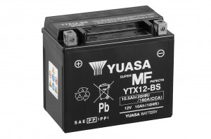 Akumulator YTX12-BS 10Ah 180A Yuasa YTX maintenance free AGM