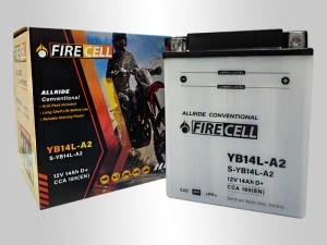 Akumualtor YB14L-A2 14Ah 185A Firecell AllRide Conventional - Img 3