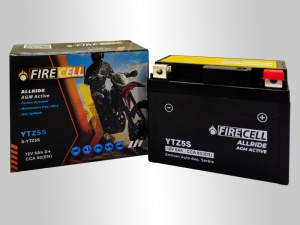 Akumualtor YTZ5S 5Ah 80A Firecell AllRide AGM Active - Img 3