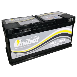 Akumulator 105Ah 950A AGM 105 Unibat AGM