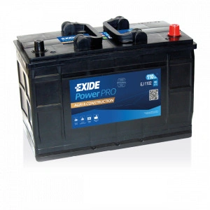 Akumulator 110Ah 900A EJ1102 Exide PowerPRO Agri & Construction